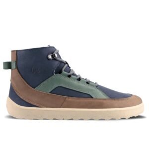 York Boots (navy, brown & beige)