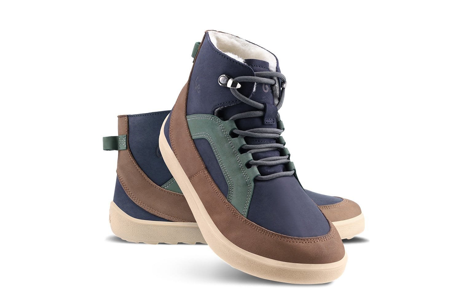 York Boots (navy, brown & beige) - Image 5