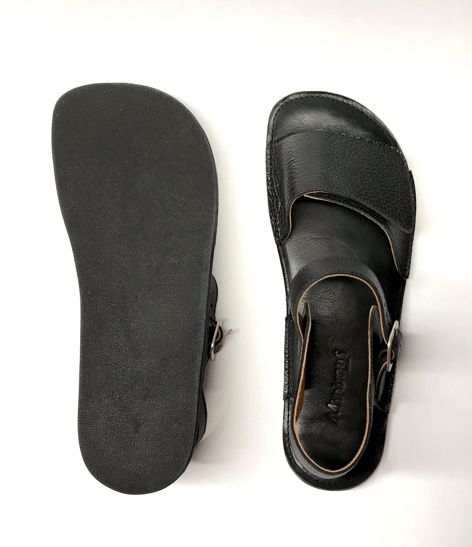 Barefoot Sandals for Men "Heron" (black) - Image 3